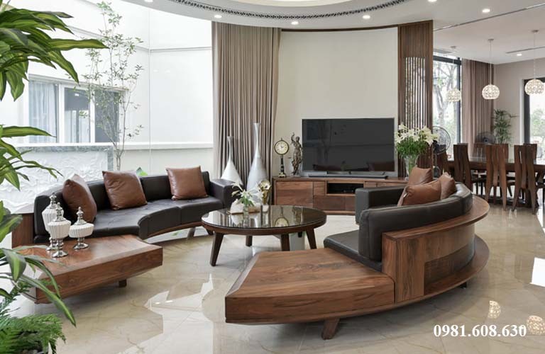Chất liệu gỗ tuyệt mỹ này sẽ khiến phòng khách của bạn trở nên sang trọng và đẳng cấp nhất