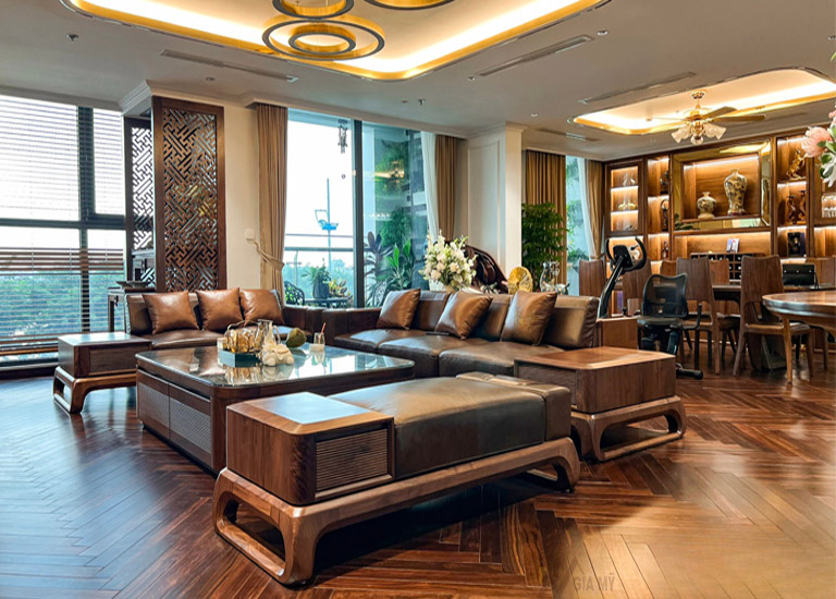 Phong cách nội thất chung cư luxury
