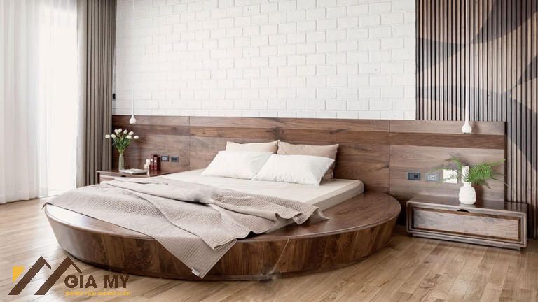 Phần mép giường rộng hơn đệm đem lại cảm giác an toàn